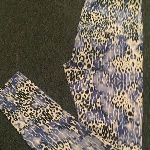 Animal Print Lorna Jane Leggings Small